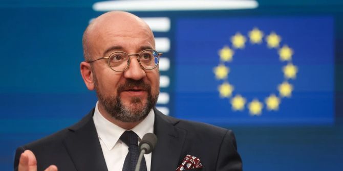 EU-Ratspräsident Charles Michel