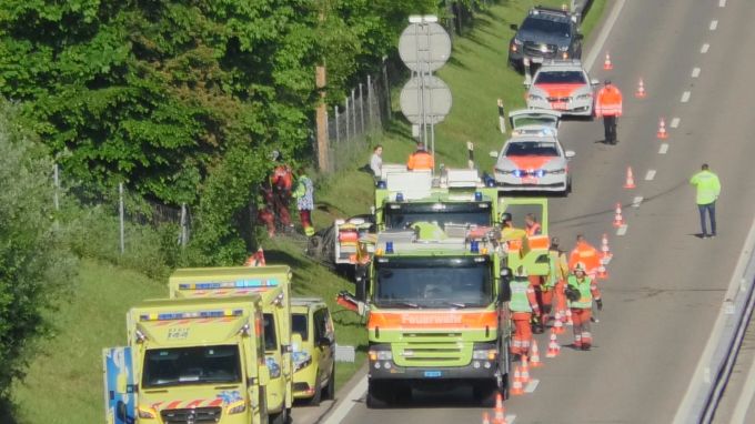 Unfall A52