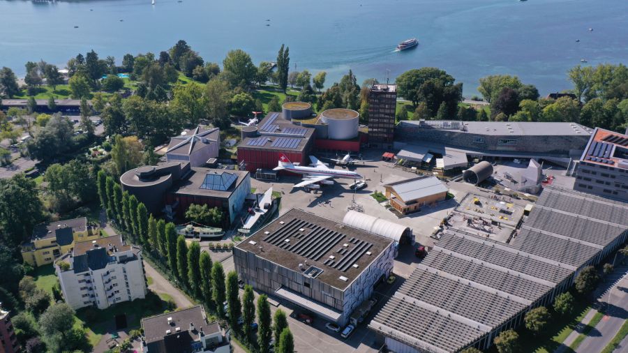 Das Verkehrshaus Luzern hat viel zu bieten, unter anderem ein Planetarium.