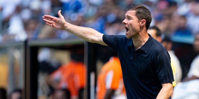 Xabi Alonso bei seiner Premiere als Trainer von Real Madrid. Real Madrid