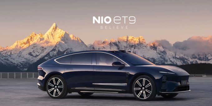 NIO ET 9: Mit seiner fortschrittlichen 900-Volt-Architektur ermöglicht der ET9 extrem schnelle Ladezeiten. NIO ET 9