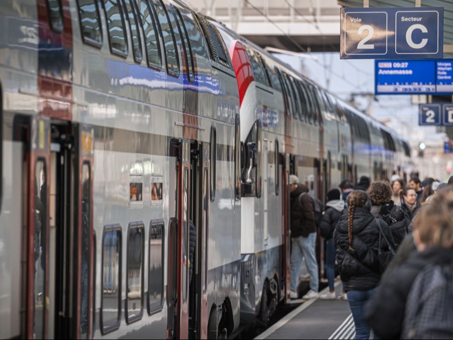 Die SBB appelliert auf Anfrage «an den gesunden Menschenverstand und an die gegenseitige Rücksichtnahme».