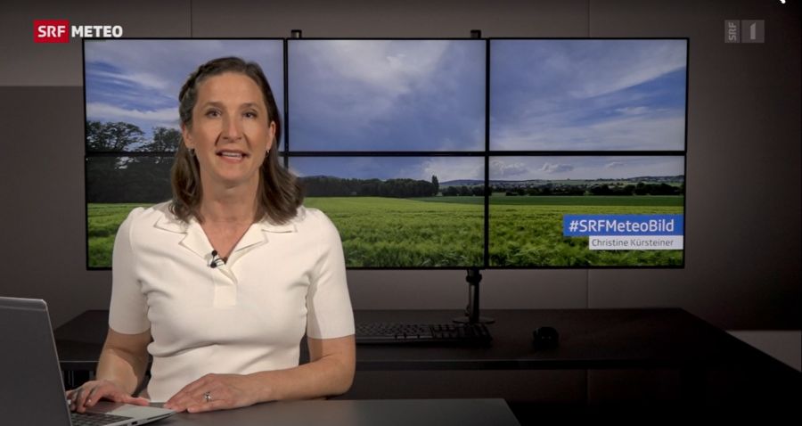 Am Montagabend moderierte Sabine Balmer im Studio.