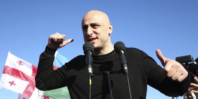 Nika Melija, führender Politiker der georgischen Opposition, wurde festgenommen. Nika Melija