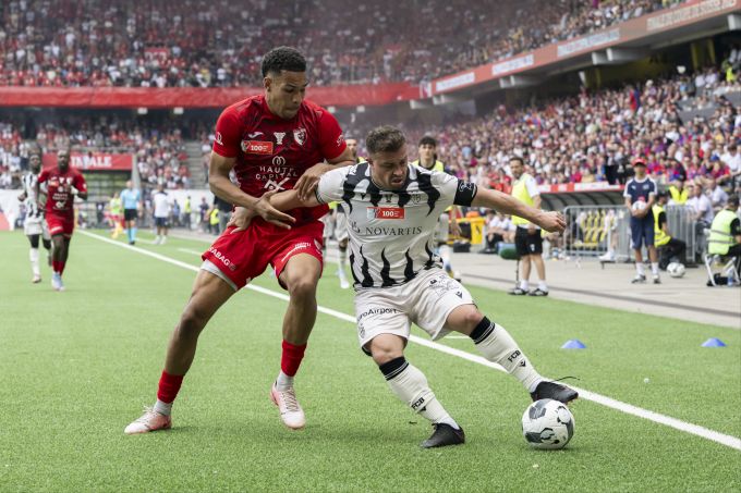 Der FC Basel hat gegen den Aussenseiter aus Biel im Cup-Final zu kämpfen. FC Basel FC Biel-Bienne