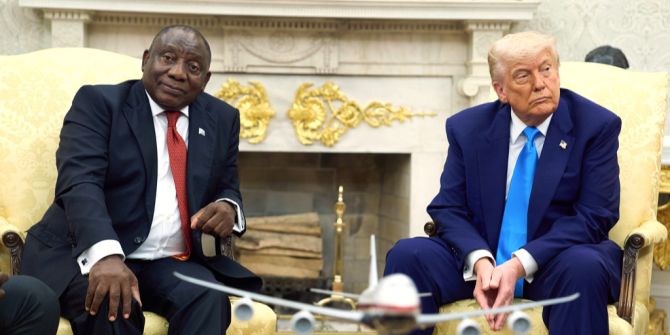 Donald Trump Ramaphosa
