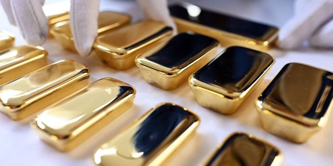 Im letzten halben Jahr hatte sich der Goldpreis in einem klaren Aufwärtstrend befunden. (Symbolbild) Goldpreis
