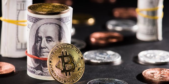 bitcoin scheine symbolbild