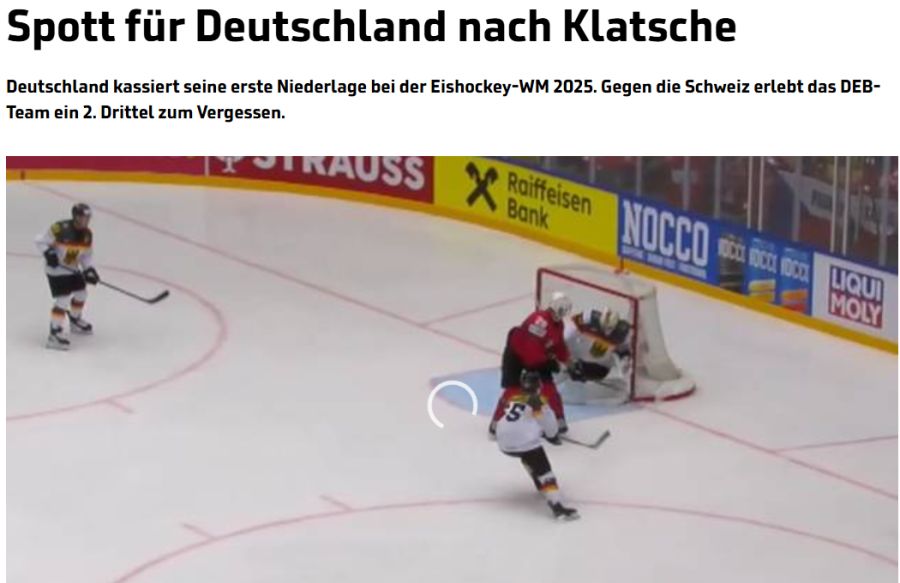 eishockey-wm schweiz deutschland