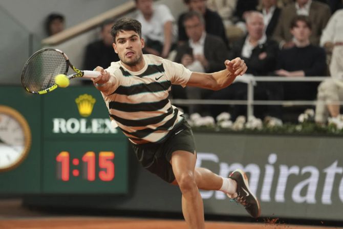 French Open Carlos Alcaraz