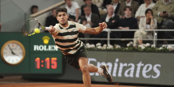 Carlos Alcaraz steht im Final der French Open. French Open Carlos Alcaraz