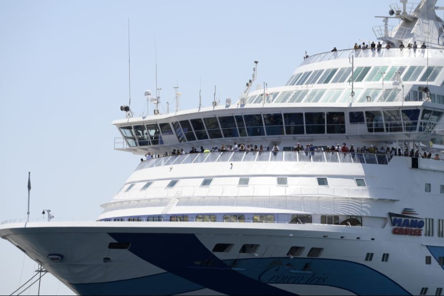 Die rund 1600 israelischen Touristinnen und Touristen durften nicht von Bord gehen.