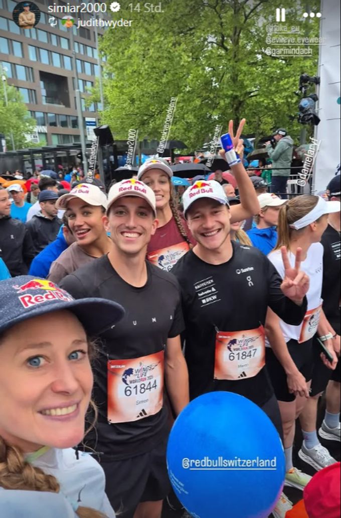 Simon Ehammer legt fast 50 Kilometer zurück. Simon Ehammer