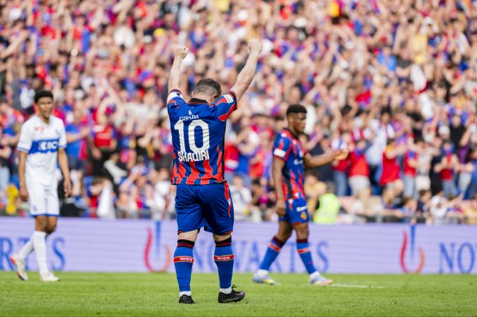 Dank eines überragenden Xherdan Shaqiri befindet sich der FC Basel auf Meisterkurs. FC Basel