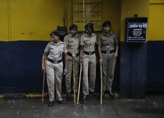 In Indien gibt es inzwischen immer mehr Polizistinnen. Indien