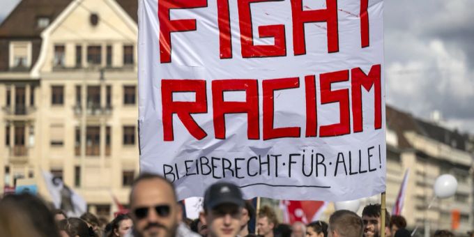 Eine Anti-Rassismus-Demo in Basel. (Archivbild)
