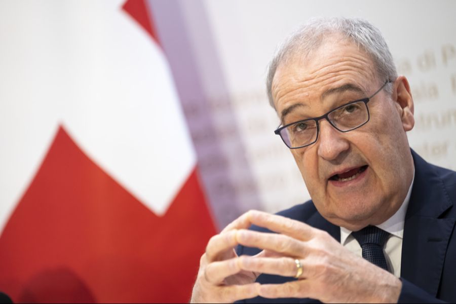 Wirtschaftsminister Guy Parmelin Zölle