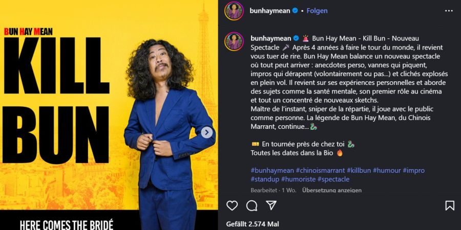 bun hay mean instagram