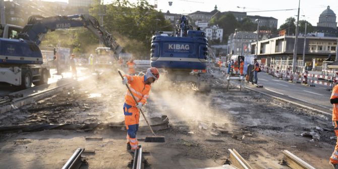 Zürich HB Baustelle