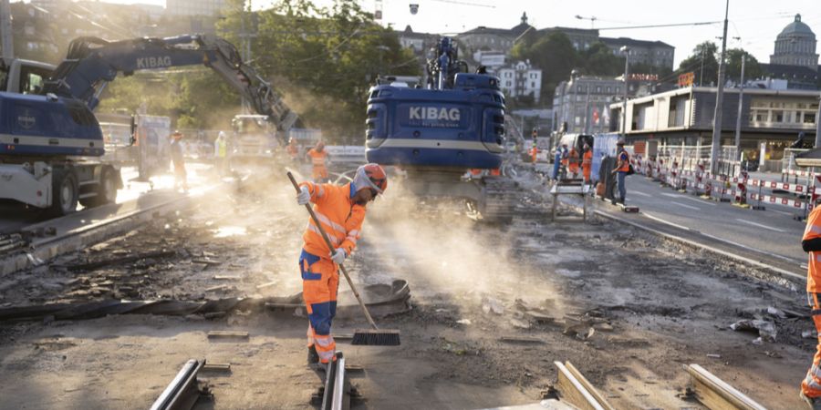 Zürich HB Baustelle