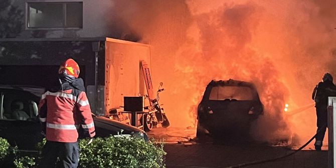 Brand in Therwil