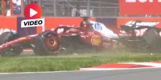 Verstappen vorne - Leclerc crasht Ferrari im ersten Kanada-Training
