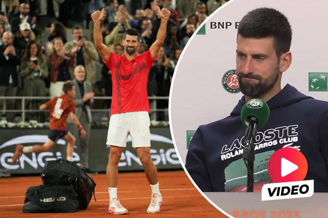 Novak Djokovic French Open