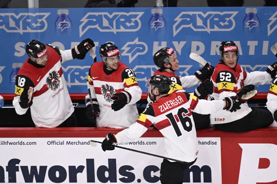 Eishockey-WM Dominic Zwerger Österreich