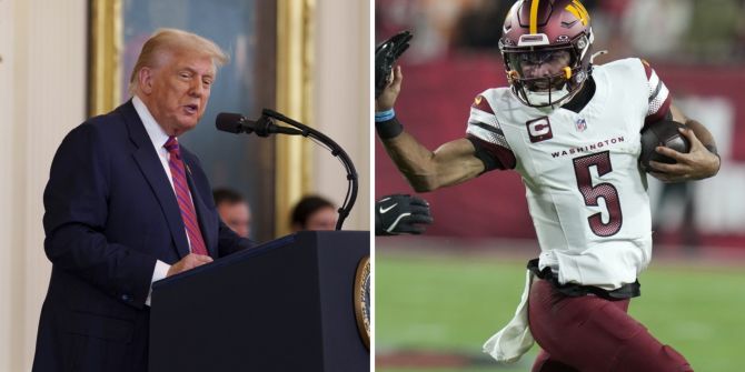 Donald Trump Washington Commanders