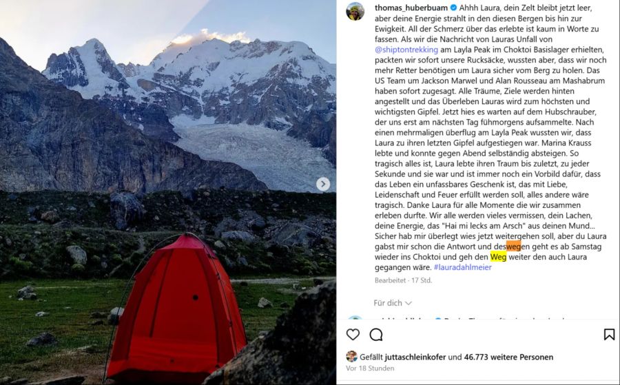 zelt von laura dahlmeier