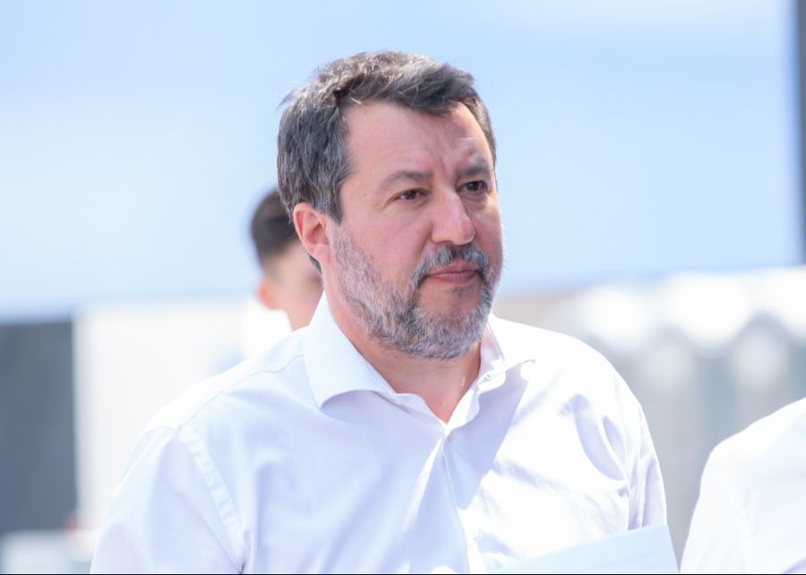 Auch über Vizepremier Matteo Salvini machte sich der Mann im Clip lustig.
