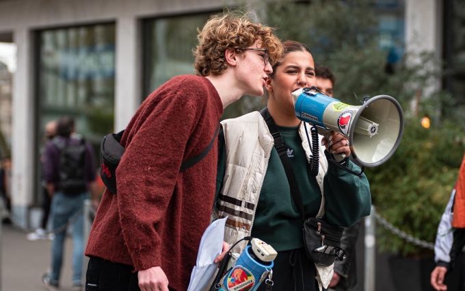 Cyrill Hermann vom Klimastreik Zürich bereitet die Hitzewelle Sorgen. Hitze