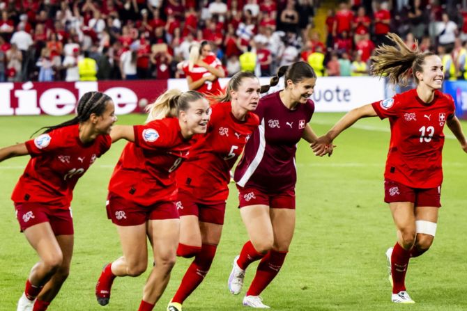Frauen Fussball Zürich EM