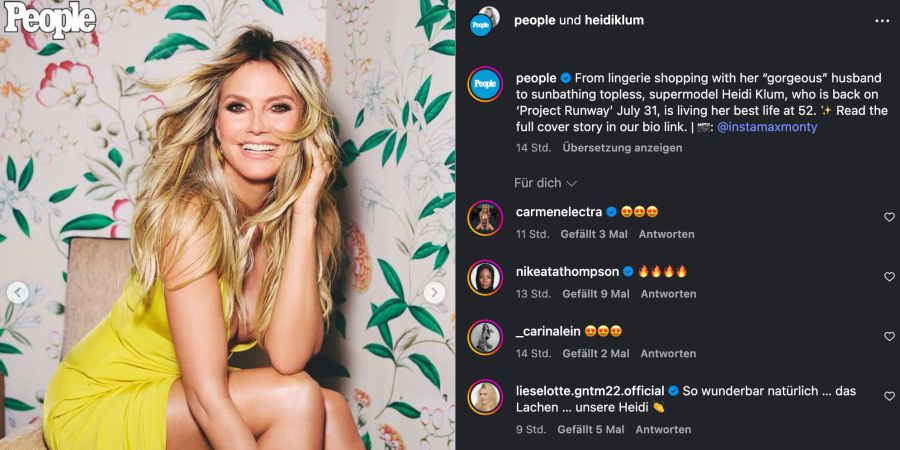 heidi klum tom