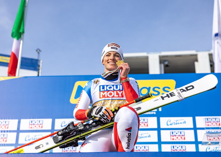 Lara Gut-Behrami Cortina Gold