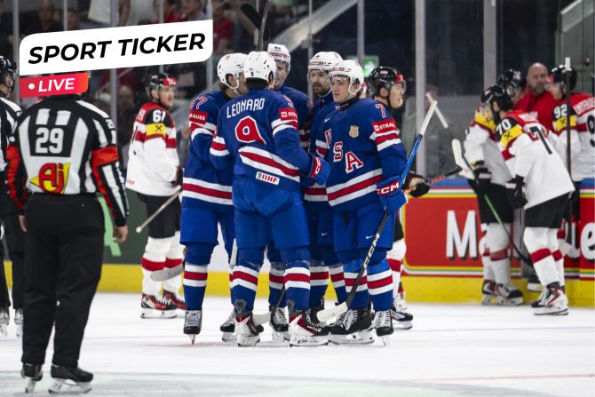 USA Eishockey-WM Österreich Viertelfinal