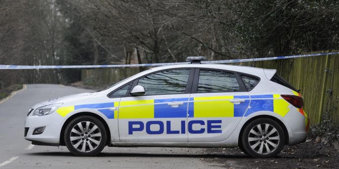 Britische Polizei