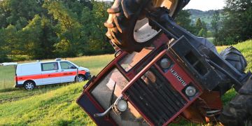 Traktorunfall Rüti