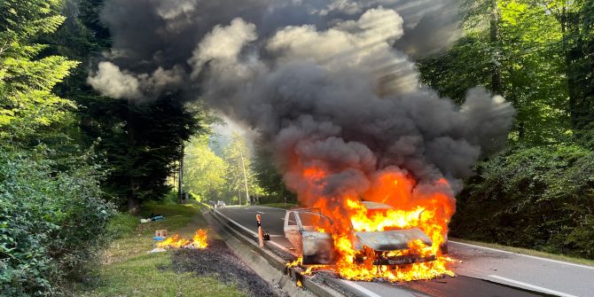 Autobrand Maienfeld