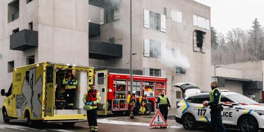 Bei einer Explosion in einer Garage in Kerzers FR wurde ein 59-jähriger Mann schwer verletzt.