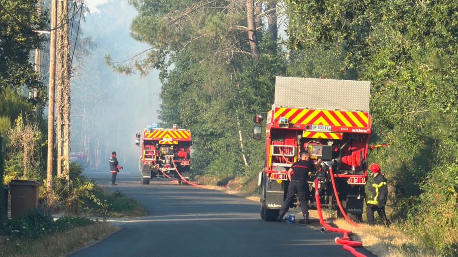 Brand bei Le Mans