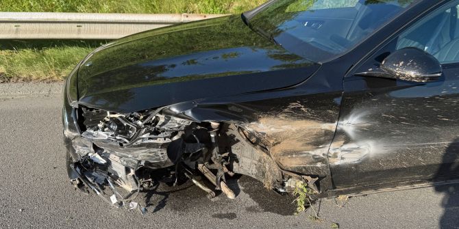 Selbstunfall A2 Schenkon