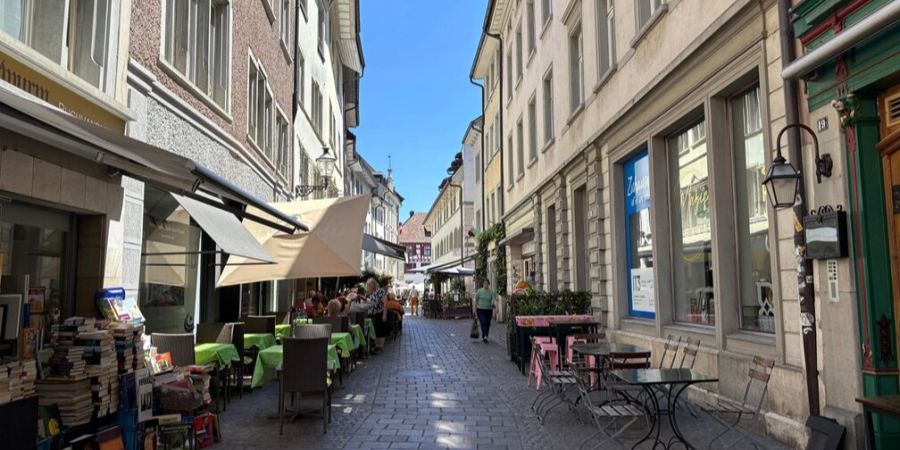 Unterstadt in Schaffhausen