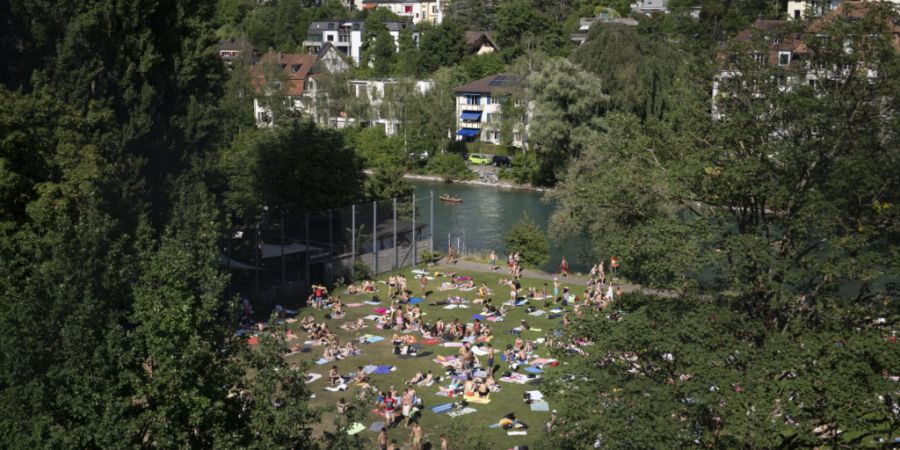 Der Kanton Bern warnte am Mittwoch vor einer neuen Hitzewelle. (Archivbild)