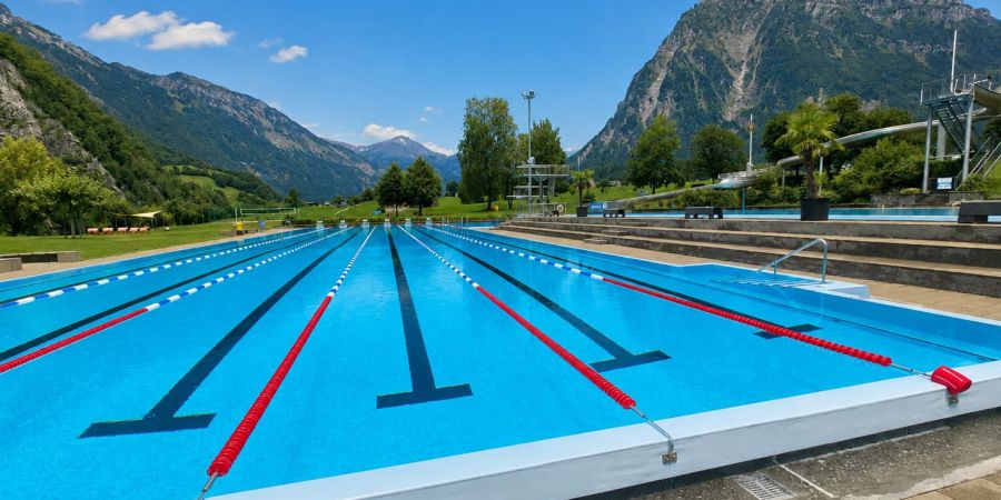 Auch das Freibad Goldigen in Netstal beendet seine Saison.