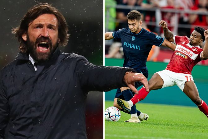 Andrea Pirlo Italien Russland
