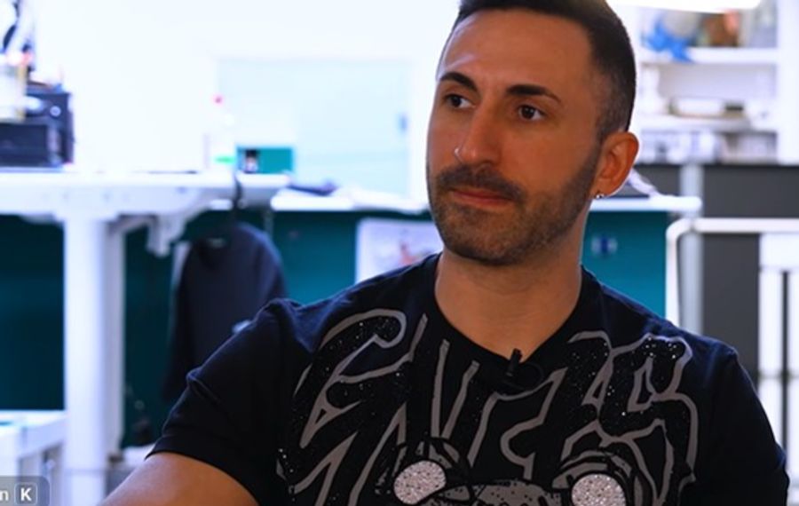 Fabio de Pasquale liess sich bei einem Darmstädter Chirurgen beraten.