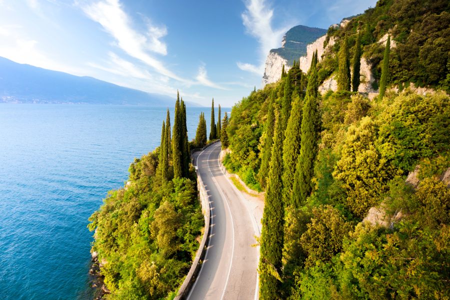 Die Strada della Forra am Gardasee gilt als eine der schönsten Panoramastrassen.