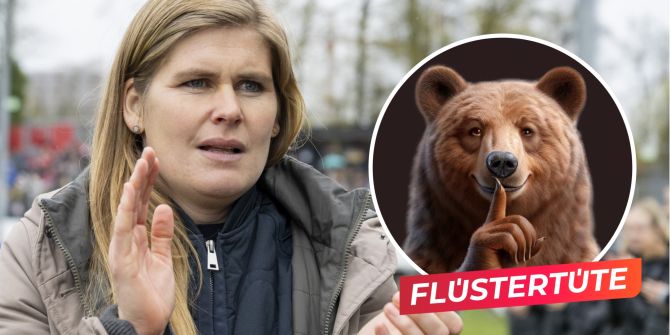 Wübbenhorst YB Trainerin Flüstertüte