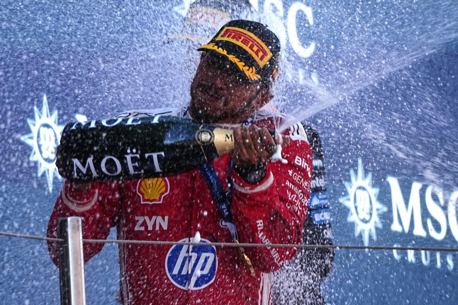 Formel 1 Hamilton Ferrari